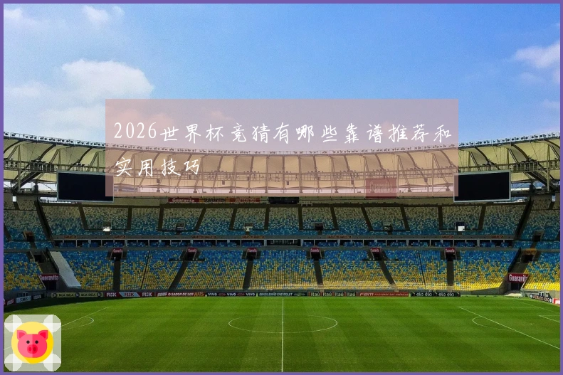 2026世界杯竞猜有哪些靠谱推荐和实用技巧