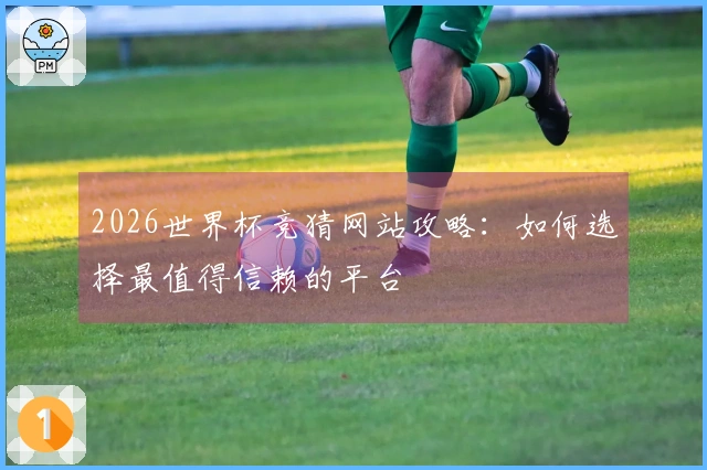 2026世界杯竞猜网站攻略：如何选择最值得信赖的平台